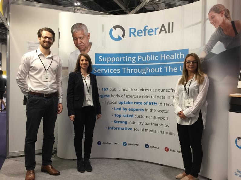 The ReferAll stand at Elevate17