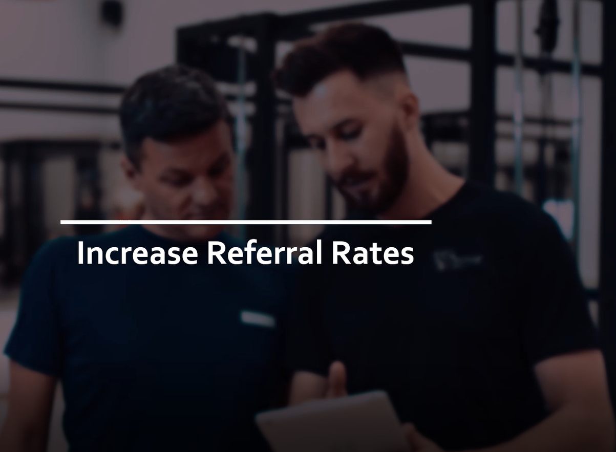 Increase your exercise referral rates with ReferAll software