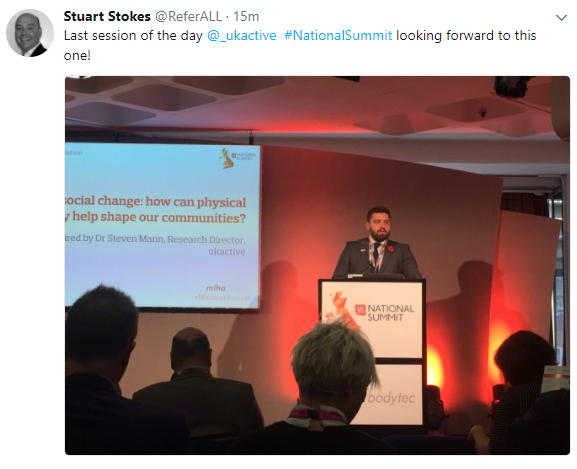 Last session of ukactive Summit